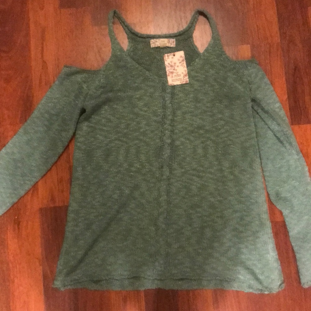 BNWT off the shoulder sweater